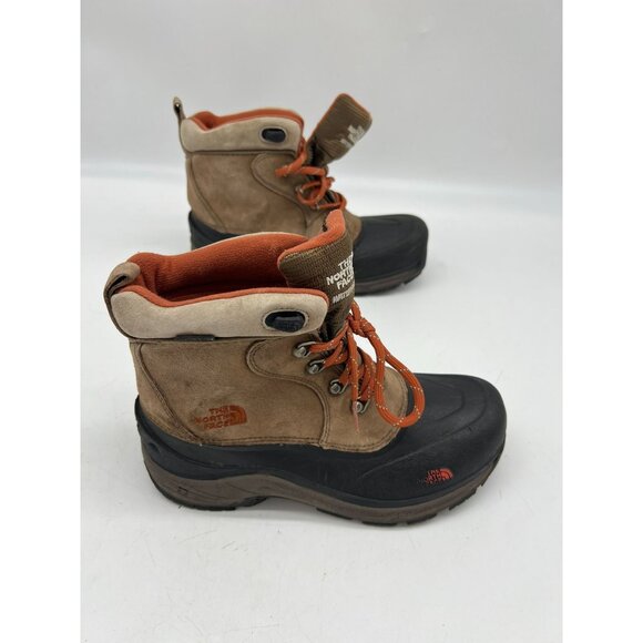 The North Face Boy Chilkat HeatSeeker Waterproof Insulated Snow Boots Sz 7 Multi - Picture 5 of 8